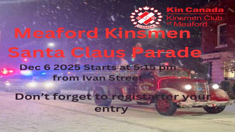 Meaford Kinsmen Santa Claus Parade